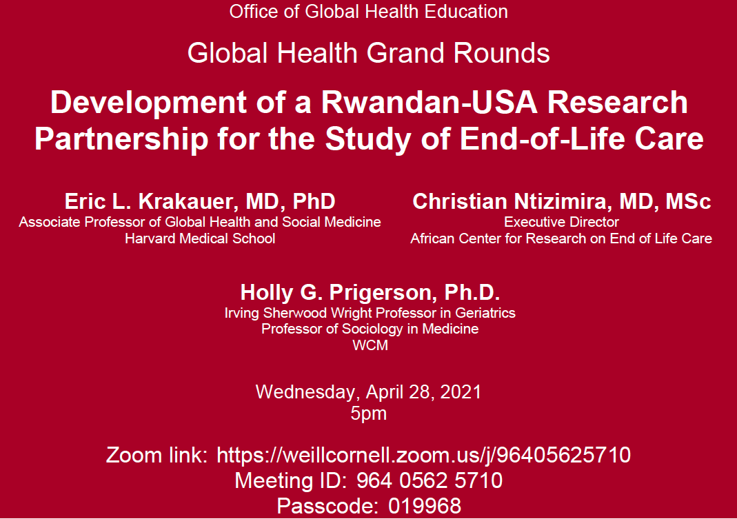 Global Health Grand Rounds
